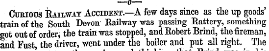 Curious Eailway Accident.—A few days sin...