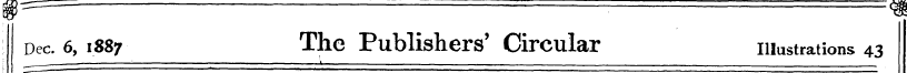 f^= : <a Dec. 6, 1887 The Publishers' Ci...