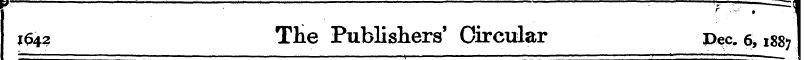 " : : f ,, . —=j , 1642 THe Publishers' ...