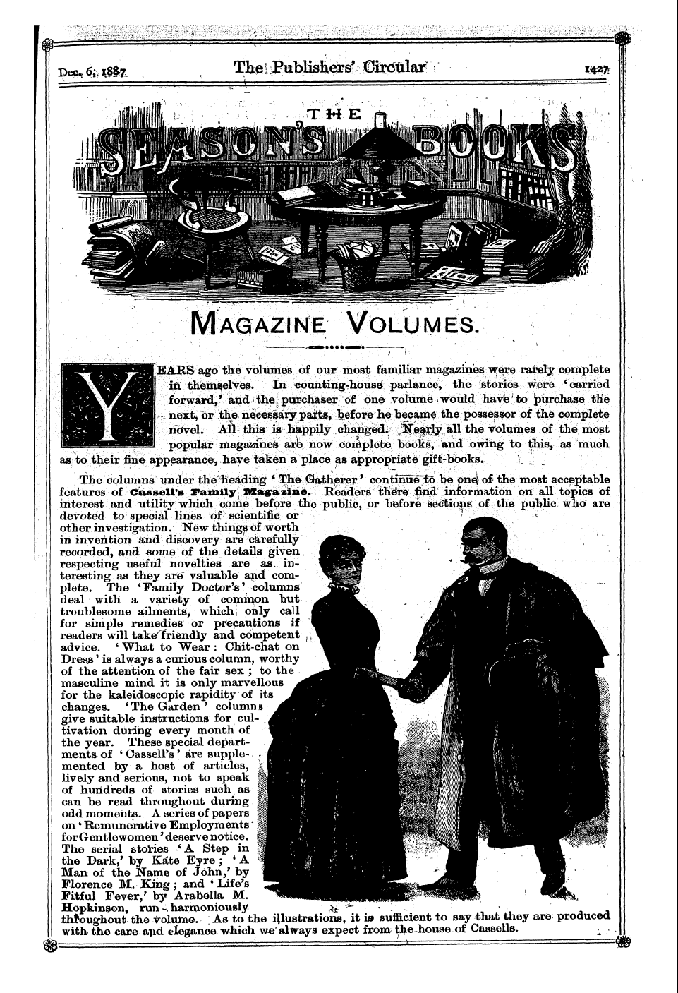 Publishers’ Circular (1880-1890): jS F Y, 1st edition: 5