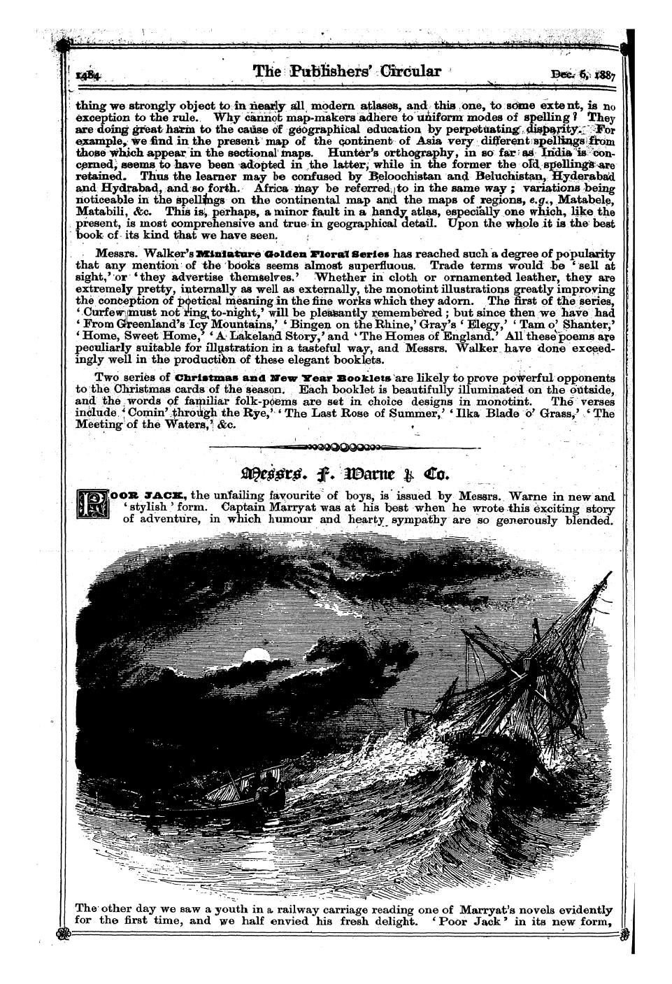 Publishers’ Circular (1880-1890): jS F Y, 1st edition - ¦ » ! ¦ ¦- -- ; - Jii --. ' -• - ¦-¦¦- -...