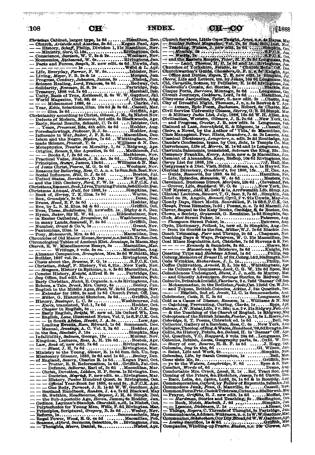 Publishers’ Circular (1880-1890): jS F Y, 1st edition - Untitled Article