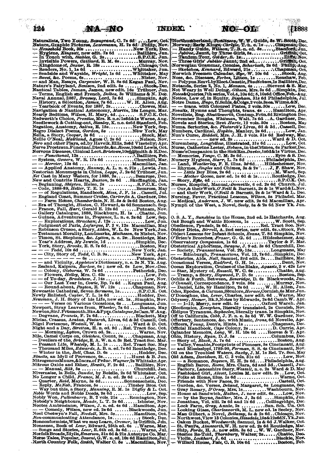 Publishers’ Circular (1880-1890): jS F Y, 1st edition - Untitled Article