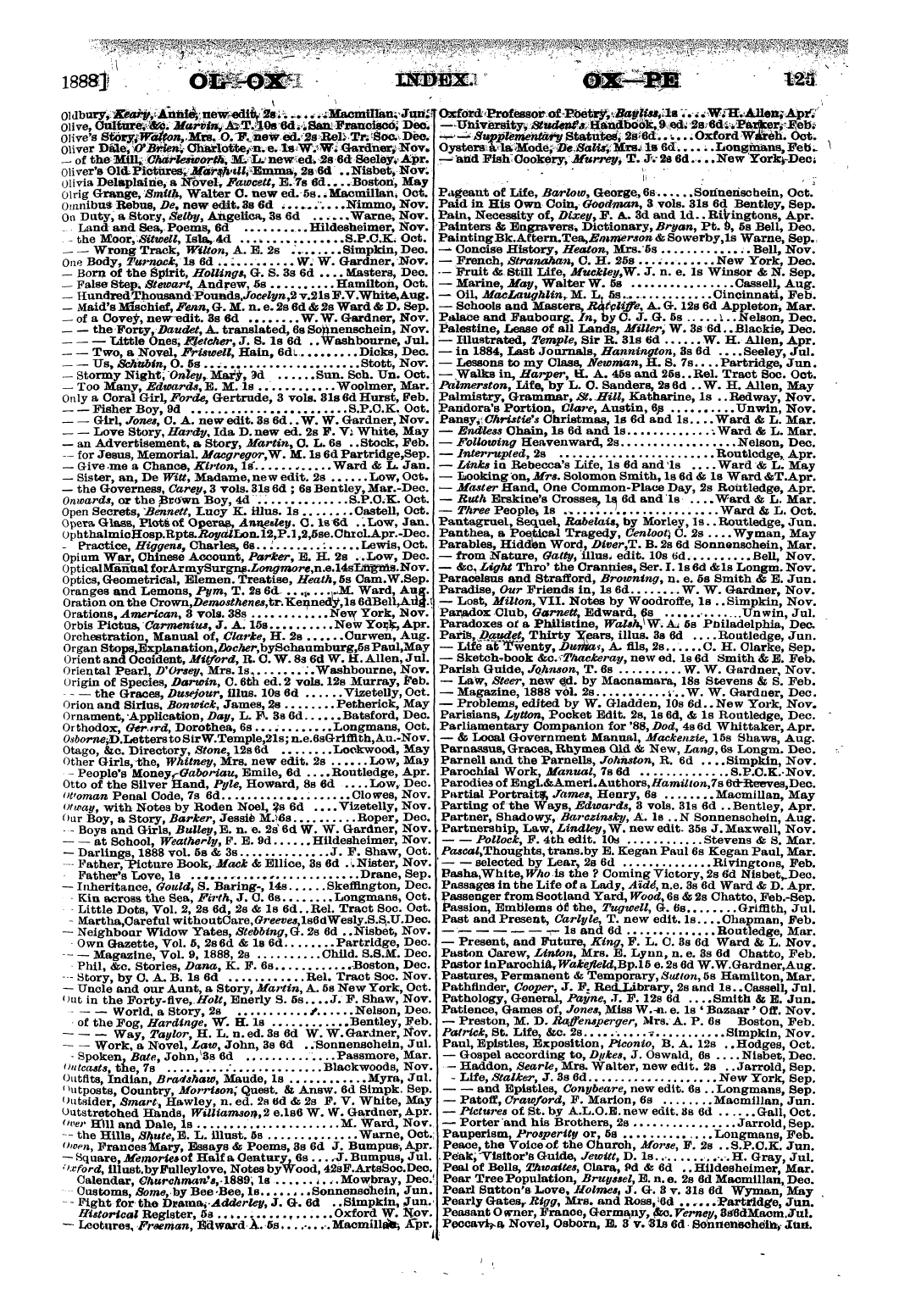 Publishers’ Circular (1880-1890): jS F Y, 1st edition - Untitled Article