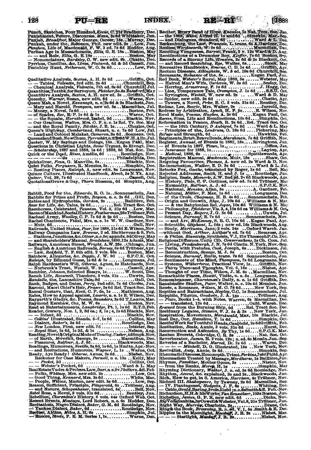 Publishers’ Circular (1880-1890): jS F Y, 1st edition - Untitled Article