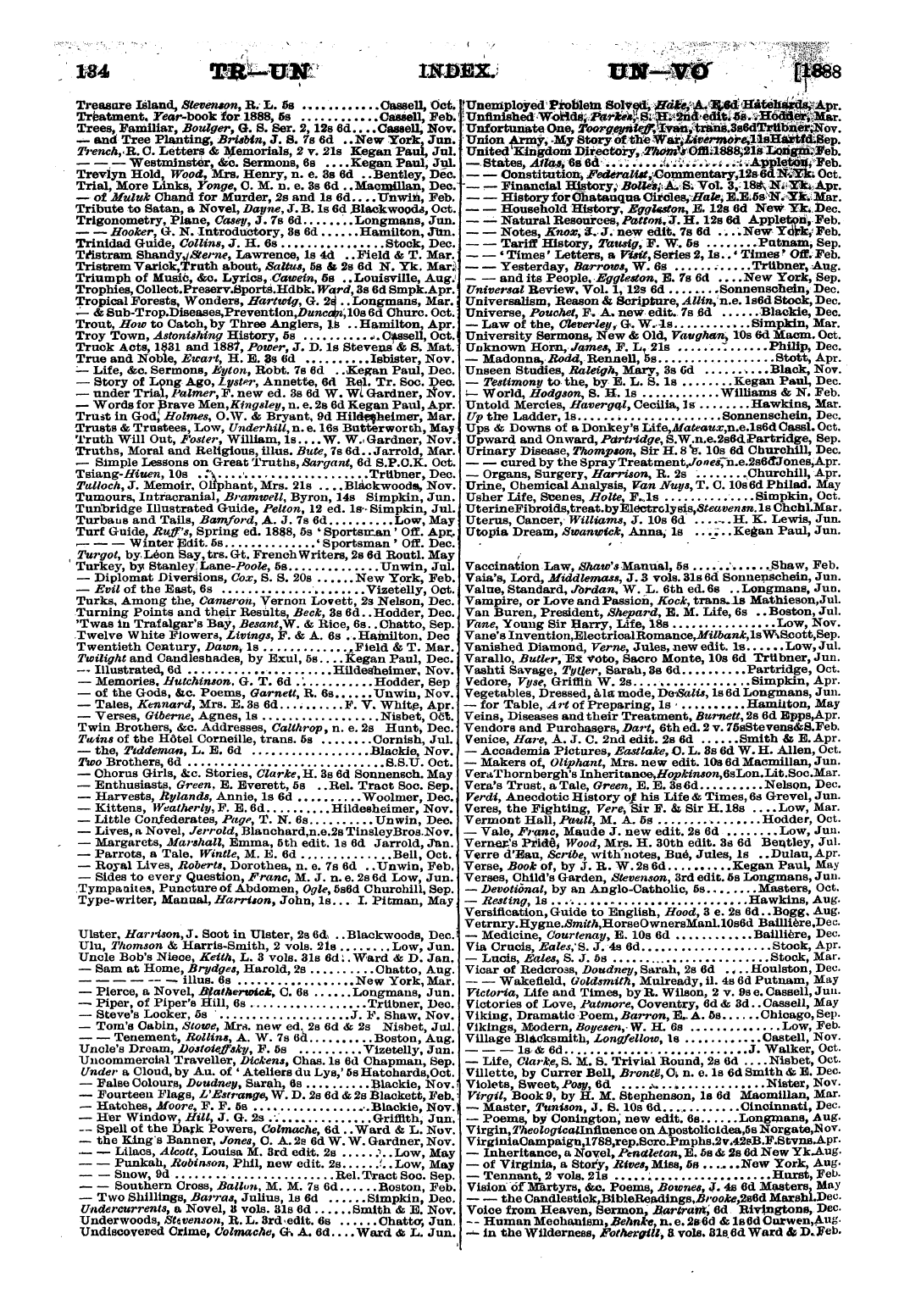 Publishers’ Circular (1880-1890): jS F Y, 1st edition - Untitled Article