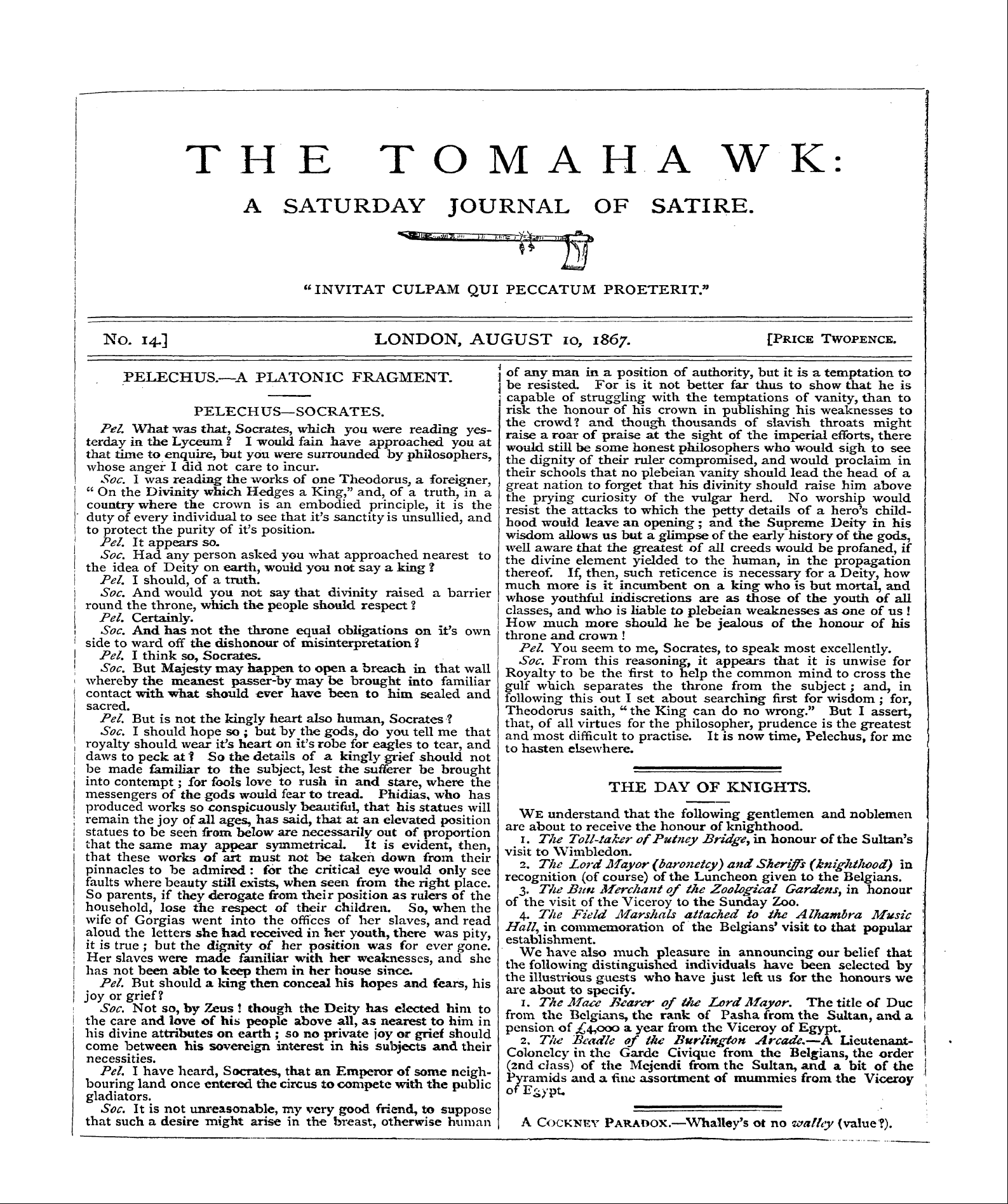 Tomahawk (1867-1870)