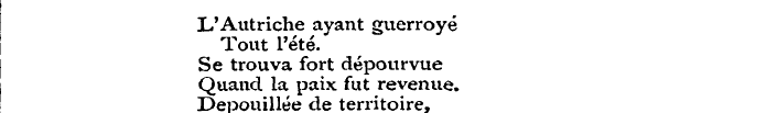 L'Autriche ayant guerroye Tout l'ete. Se...