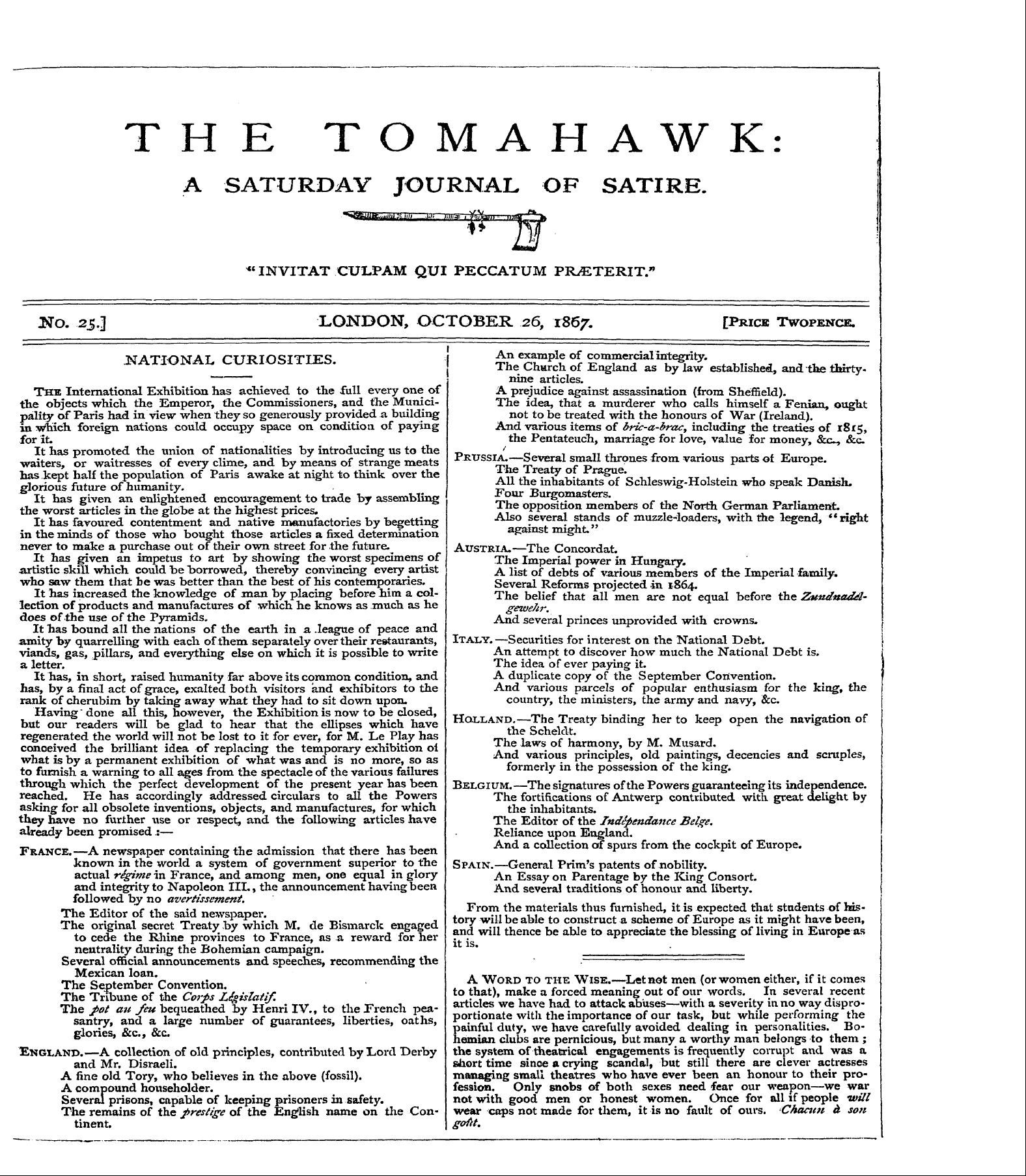 Tomahawk (1867-1870)