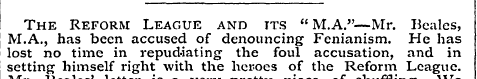 M. Th A. e has Reform been accused Leagu...