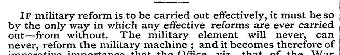 b If the military onl reform in which is...