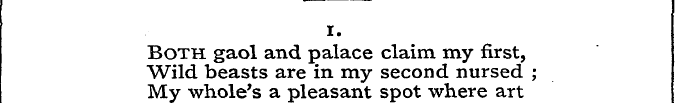 1. Wild Both beasts gaol and are palace ...