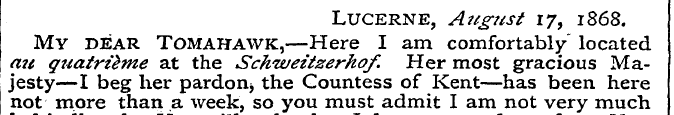 Lucerne, August 17, 1868. ait My quatrid...