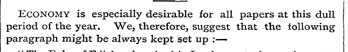 Economy is especially desirable for all ...