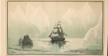 " "NOT NOT OUT OUT OF OF DANGER DANGER,,"" tr tr^ ^s s or or, , AMONG AMONG THE THE ICEBERGS ICEBERGS, ,