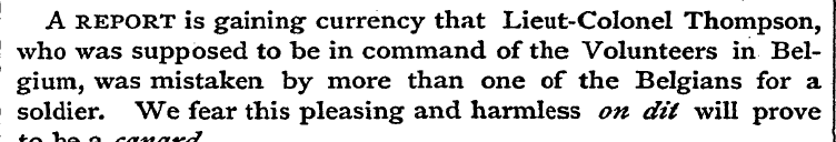 A REPORT is gaining currency that Lieut-...