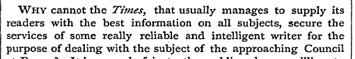 Why cannot the Times, that usually manag...