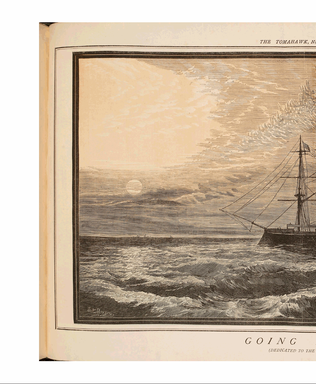 Tomahawk (1867-1870): jS F Y, 1st edition - Lg O I N G Home! (Dedicated To The Late George Peabody, The Benefactor Of The Poor.)