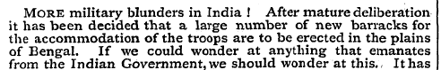 More military blunders in India I After ...