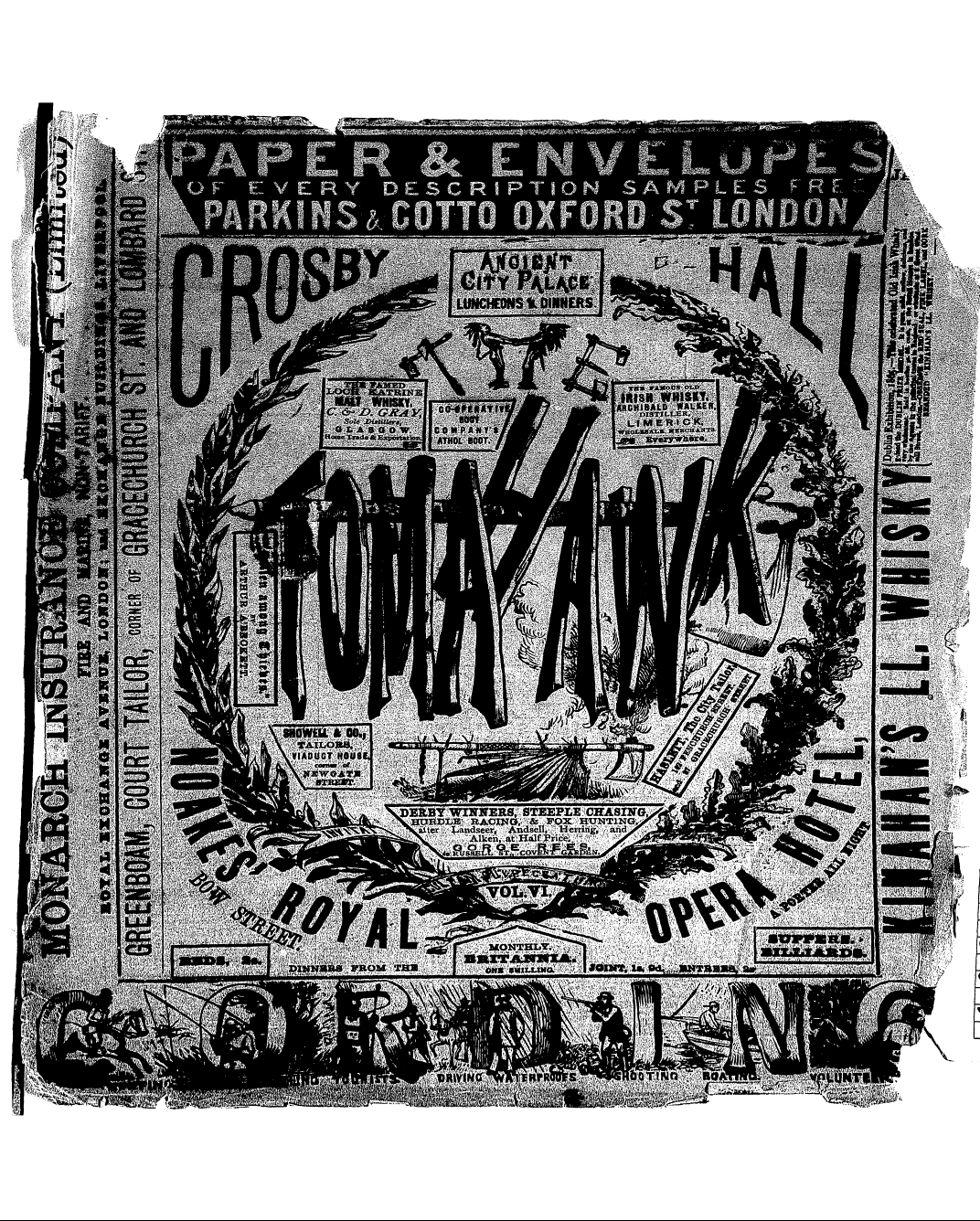 Tomahawk (1867-1870): jS F Y, 1st edition - F Y '^^ ^ ^ ^ J ^ ^^^ ^ ^^ ^ ^^ ^ ^^^ ^ ^^ ^ ^^^ M^M '^^ - ^^M ^ F ^ ^^ - ^ ^ ^ ^ ^ ^ ^ ^ ^^ ^^^ ^ ^ ^ J^^^^^^^^^^^^^^^^G^ Jg ^^^K ^^^^ Cajgffiscj G^G^Sbrabih^Sbw^Gai^^G^ ^^^^^^^^^^^^^S^^^^^^^^^^^ G^^^^^B^^^^^^^S^S^^^^Se^^^^^^^^^^^^^^^^^^^^^^^^^^^^Hh^^Hhh^