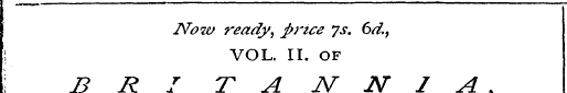 JV07V ready, price ys. 6d.} i VOL. II. o...