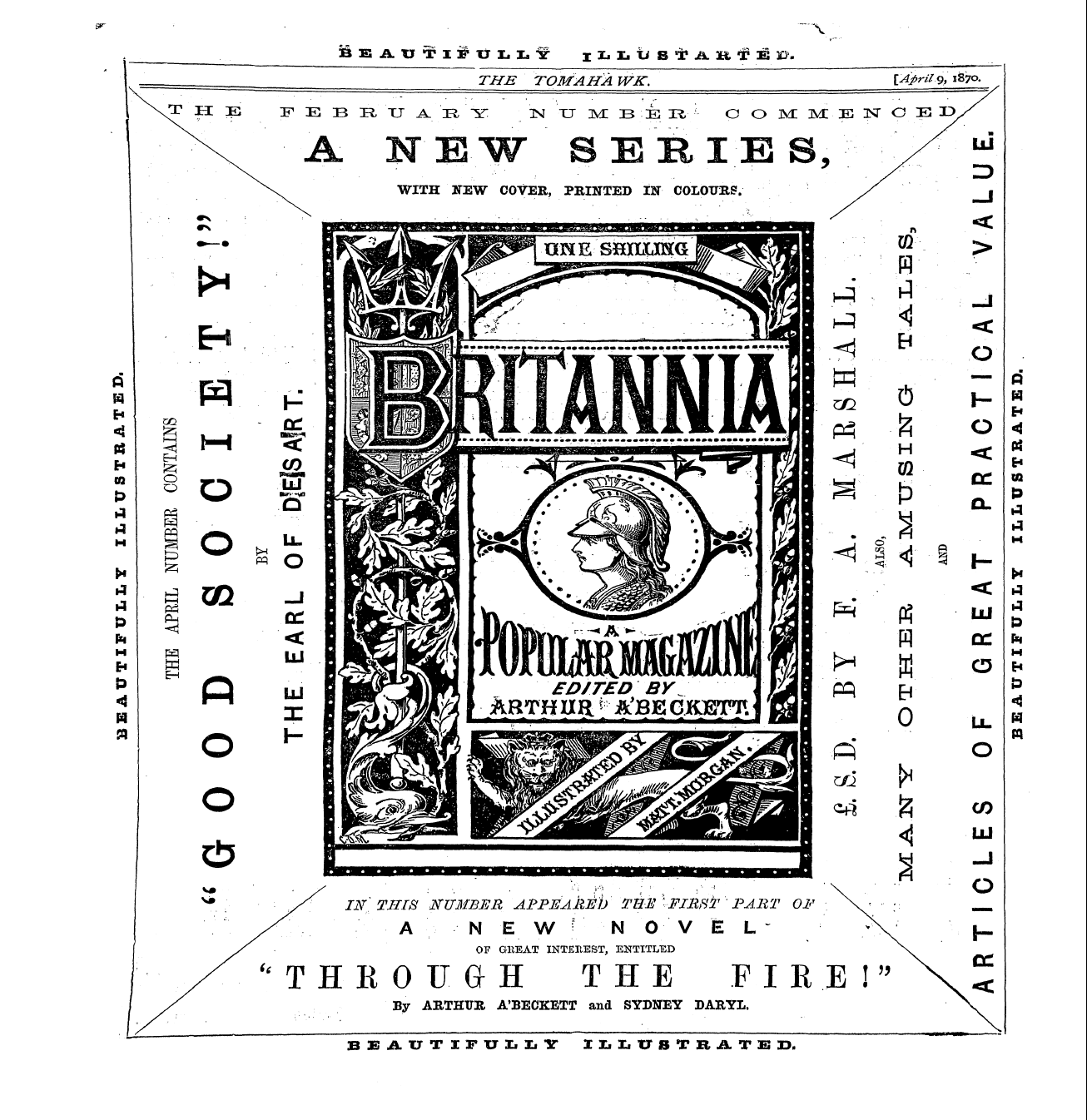 Tomahawk (1867-1870): jS F Y, 1st edition: 14