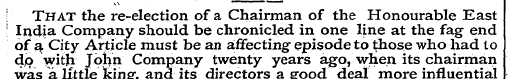 I That the re-election of a Chairman of ...