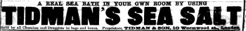 I i ~~~~ : ~^. - . :A A"ElSfe m&MSEA ^8&£m BATH ;$M":p M :;iaGi SfQTTB 5 QOT pk BOOM boom BTT btt USIKCT usurer ~ ~T ^^ . ~ " fr TIDMAM IilirWWfliili and boxes. S S SEA SEA SALT wMBir ^ ^liE MM b E aU aU Oihemi C^^i# # sL sLa ^ ^ q aa Braggfete ?rag^te ; ; iil iil bags bags and boxes, Proprietors Proprietprs, , TIDMAW TIDMAN ¦ ^ & gCK SON ^ , Ja 1O ^ Wormwood lBPWi^ t^. IiOnaO^ f