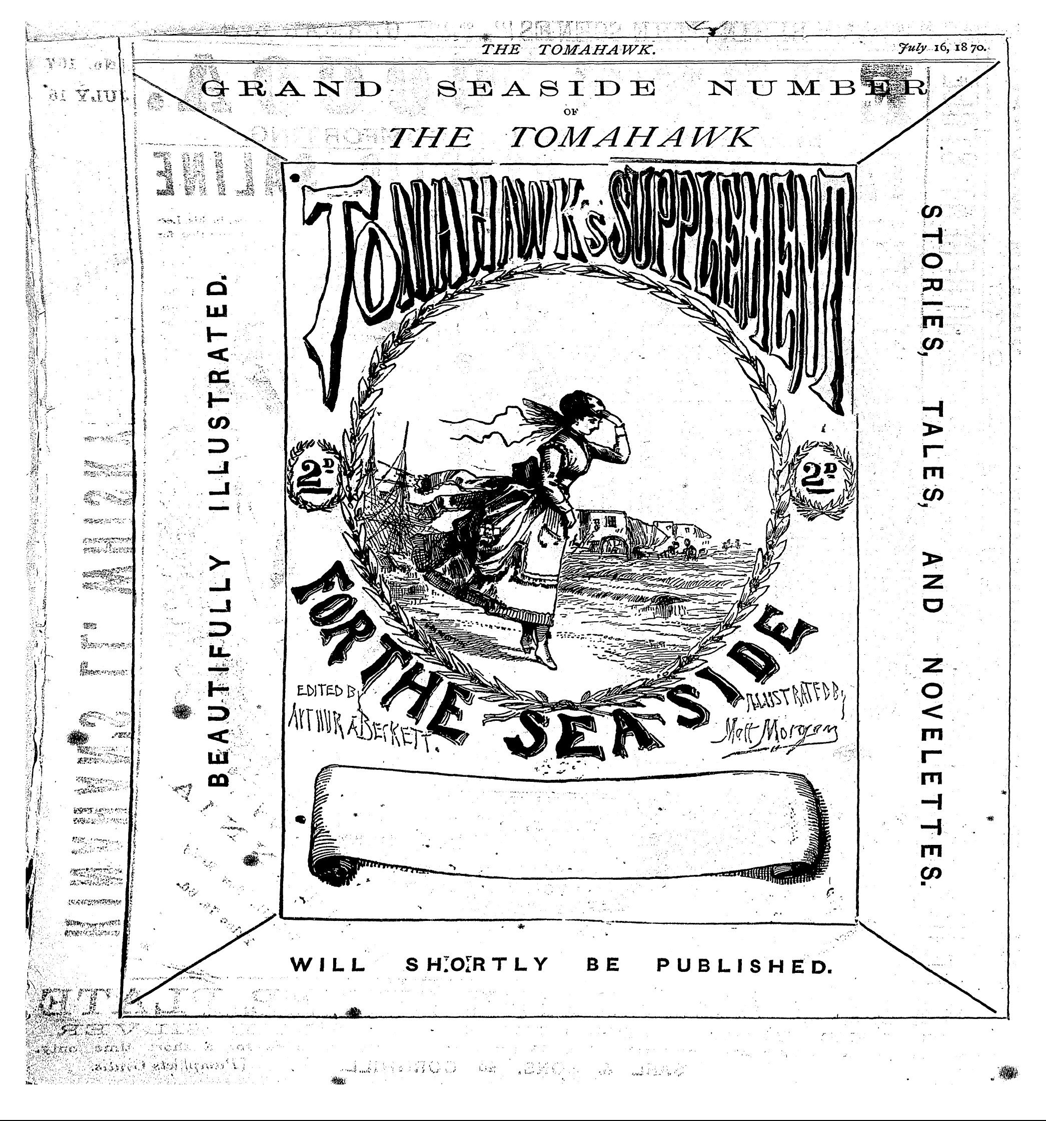 Tomahawk (1867-1870): jS F Y, 1st edition - T ! > L - ¦ : .-¦ " & - .. 7 ' ¦ - . > "...