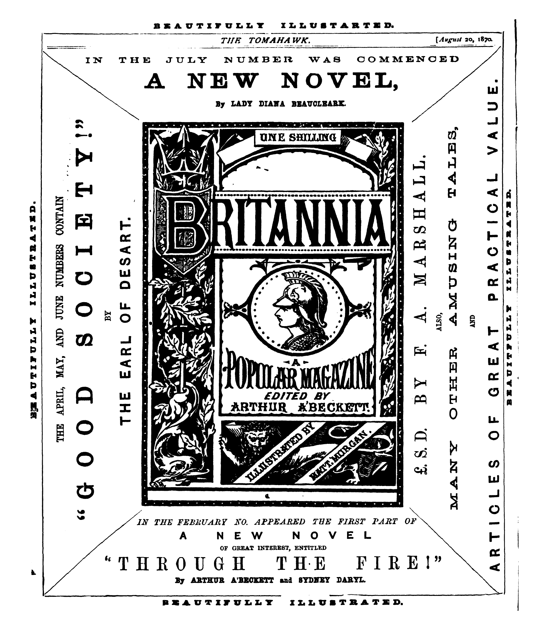 Tomahawk (1867-1870): jS F Y, 1st edition: 14