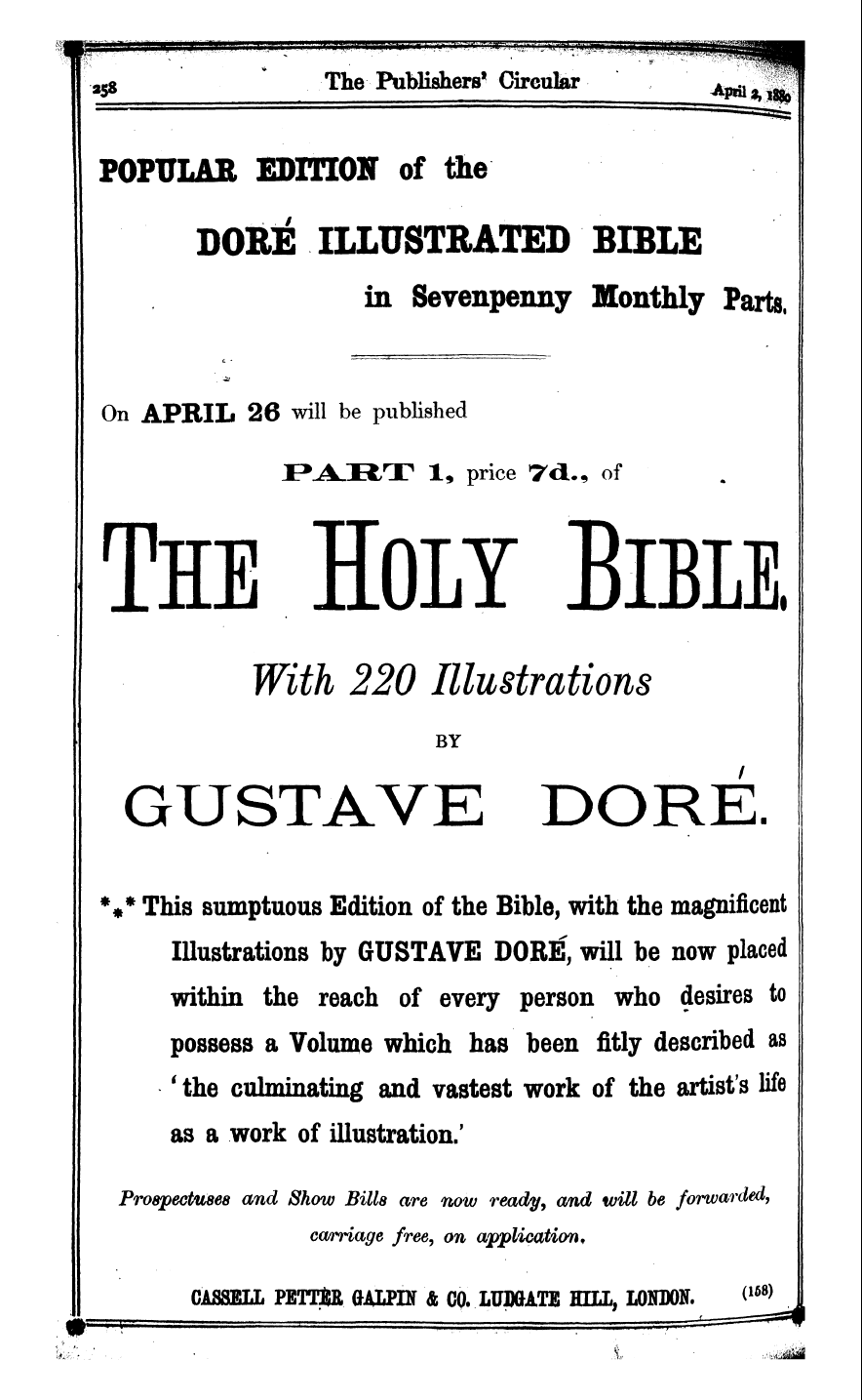 Publishers’ Circular (1880-1890): jS F Y, 1st edition - Ag ' The Pabliahere* Cireular Ajaa J Ll