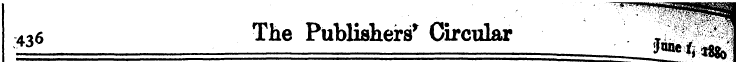 t¦ <>6 The Publishers* Circular ifane T ...