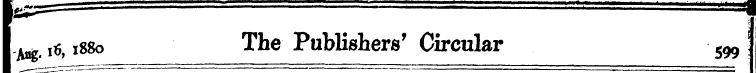 .^ rt, 1880 The Publishers' Circular 599...