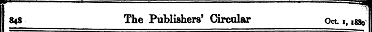 ¦ r m 84S The Publishers' Circular Oct 1...