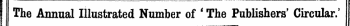 I The Annual Illustrated Number of ' The Publishers' Circular.'