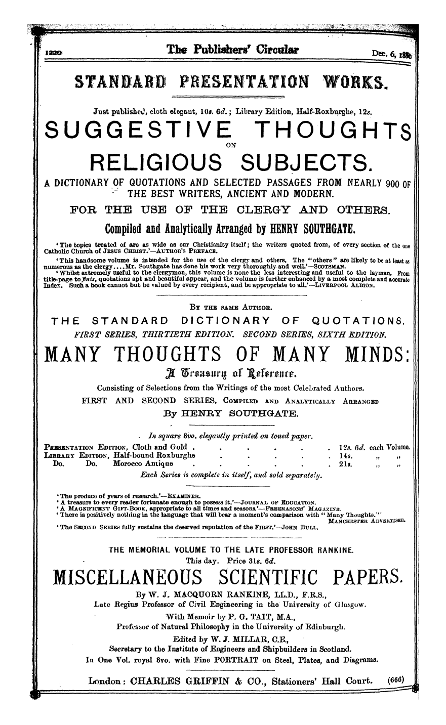 Publishers’ Circular (1880-1890): jS F Y, 1st edition - - ¦ ¦ «. ^^^^^ ^^^^^^^'"'"'"¦¦¦••¦¦¦¦C^^...