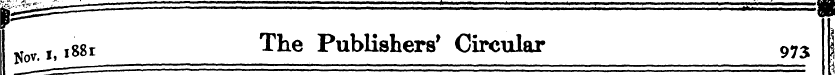 , ,88! The Publishers' Circular 973 — • ...