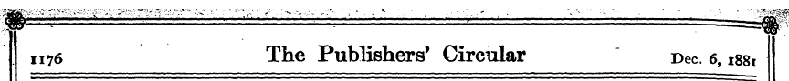 1176 The Publishers' Circular Dec. 6,188...