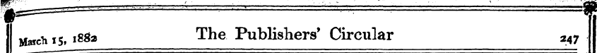I jtocii is, 188a The Publishers' Circul...