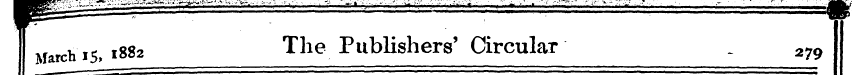 March ,51882 The Publishers' Circular 27...