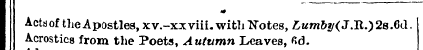 ™ I - I Acts of the Apostles, xv.-xxviii...