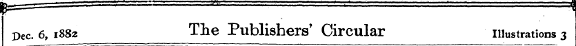 Dec. 6,1882 The Publishers' Circular ill...