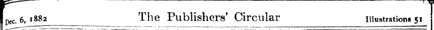 I pec, 6, 1882 The Publishers' Circular ...