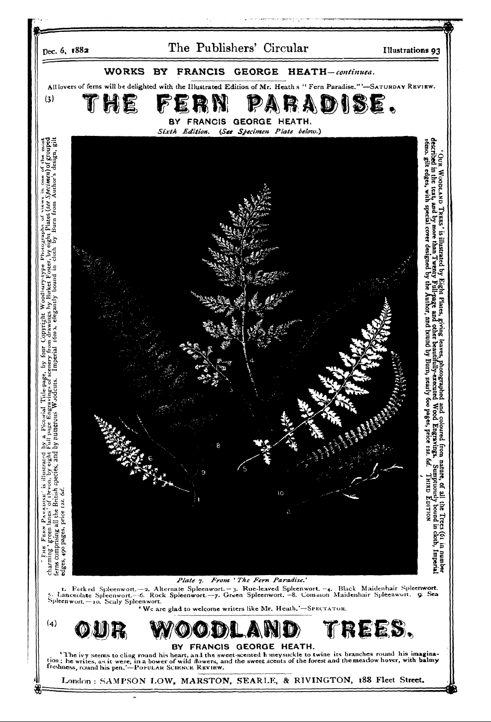 Publishers’ Circular (1880-1890): jS F Y, 1st edition: 213