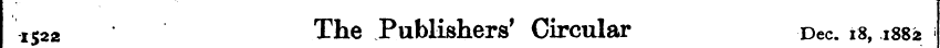 iS 22 The Publishers' Circular Dec. 18, ...