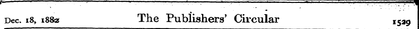 ¦m ' - % , Dec. 18, 188a The Publishers'...