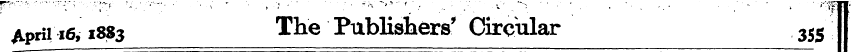 April 16,1883 The Publishers' Circular 3...