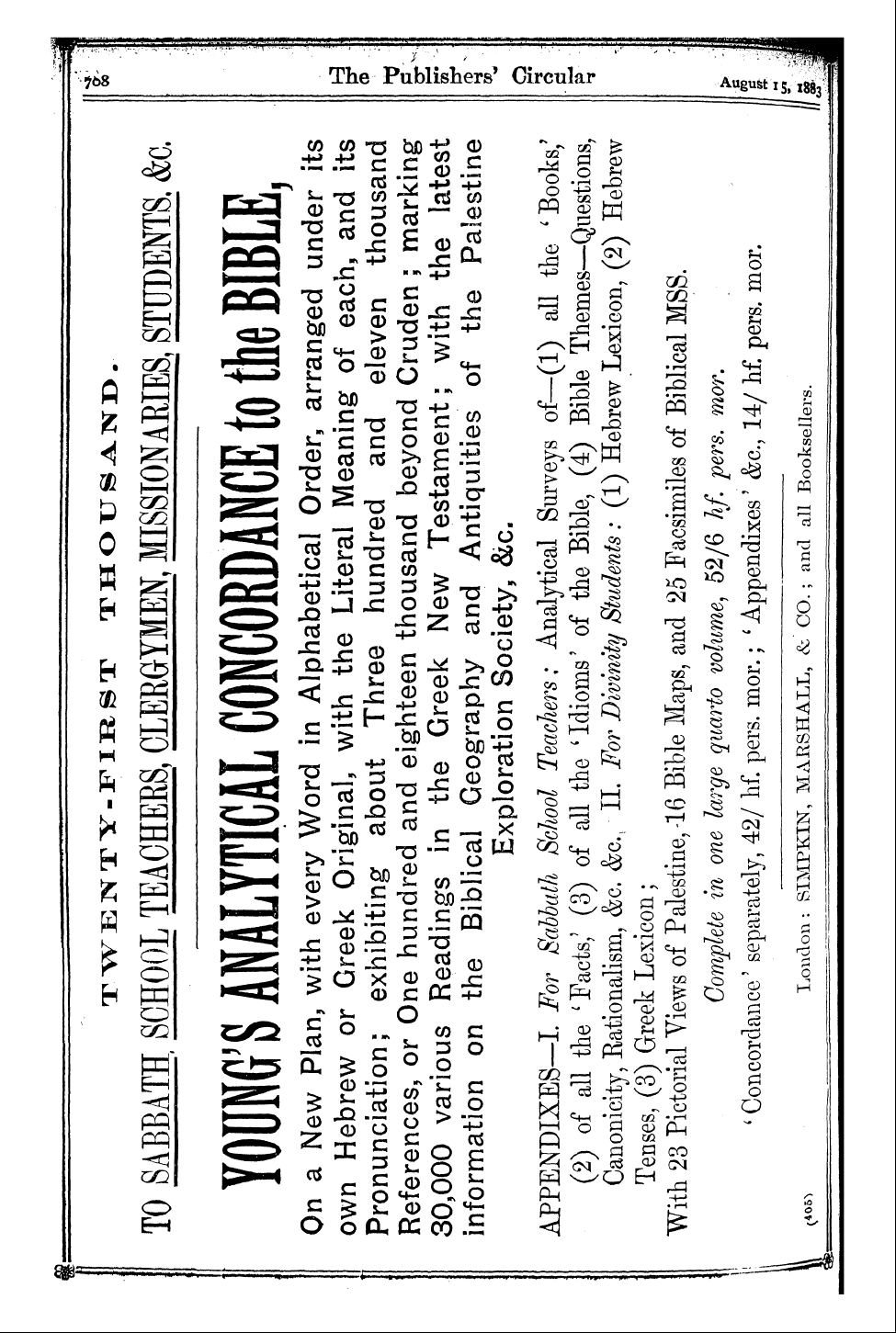 Publishers’ Circular (1880-1890): jS F Y, 1st edition - ¦ • ¦ ¦ ¦ - -¦ I ¦ ¦ ¦ ¦¦ ¦ ¦¦¦ J-: ¦ ¦ ...