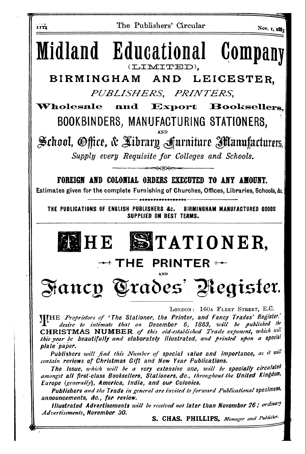 Publishers’ Circular (1880-1890): jS F Y, 1st edition: 78