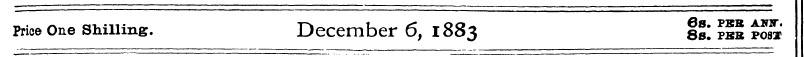 Price one shilling. December 61883 is! ™...